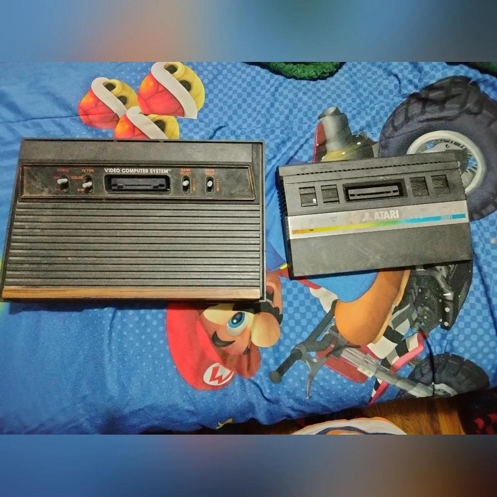 2 Atari Video Game Consoles FOR PARTS